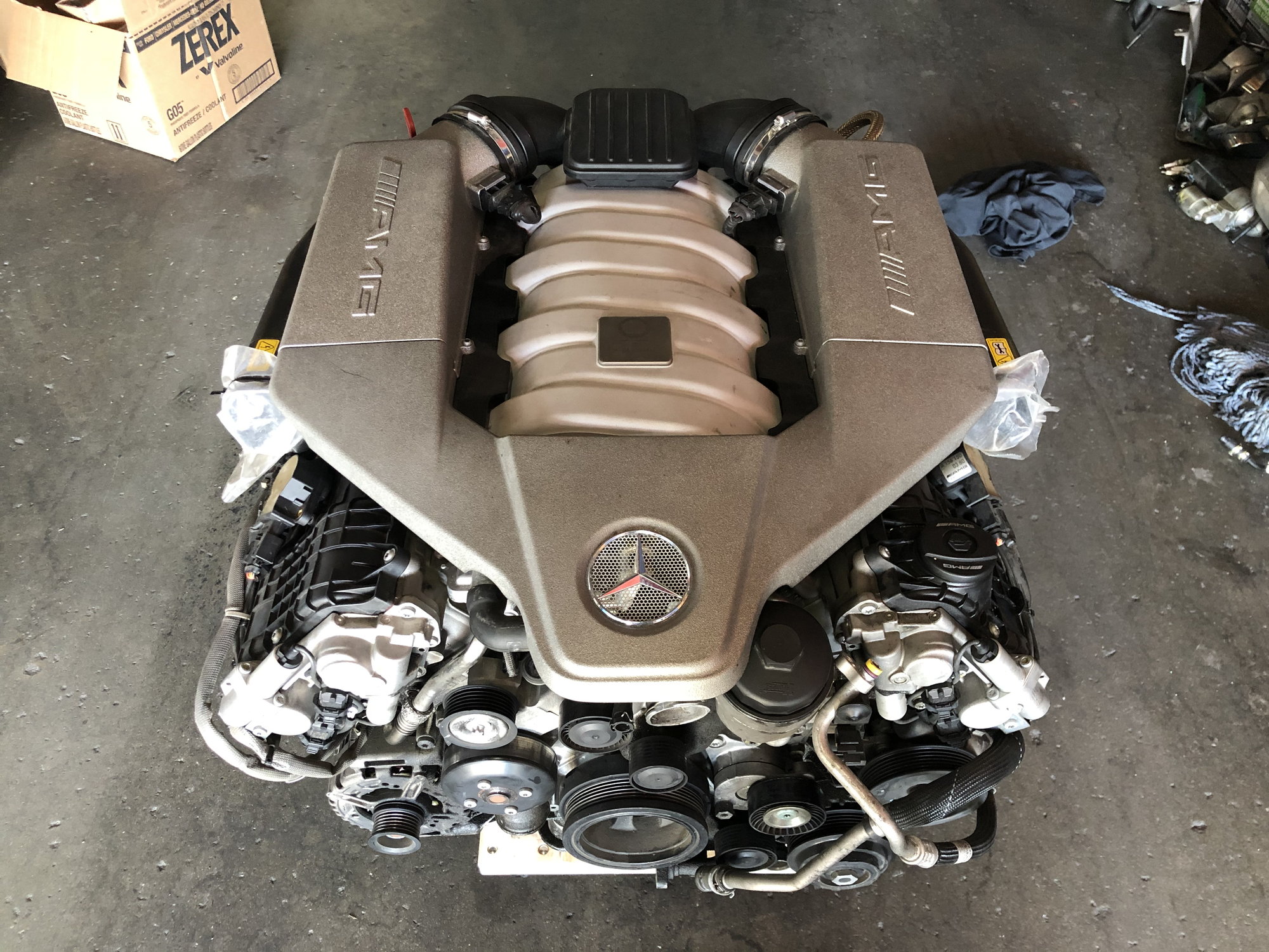 Engine - Complete - M156 2012 E63 Engine Part Out - Used - 2008 to 2015 Mercedes-Benz C63 AMG - 2007 to 2011 Mercedes-Benz E63 AMG - San Jose, CA 95125, United States