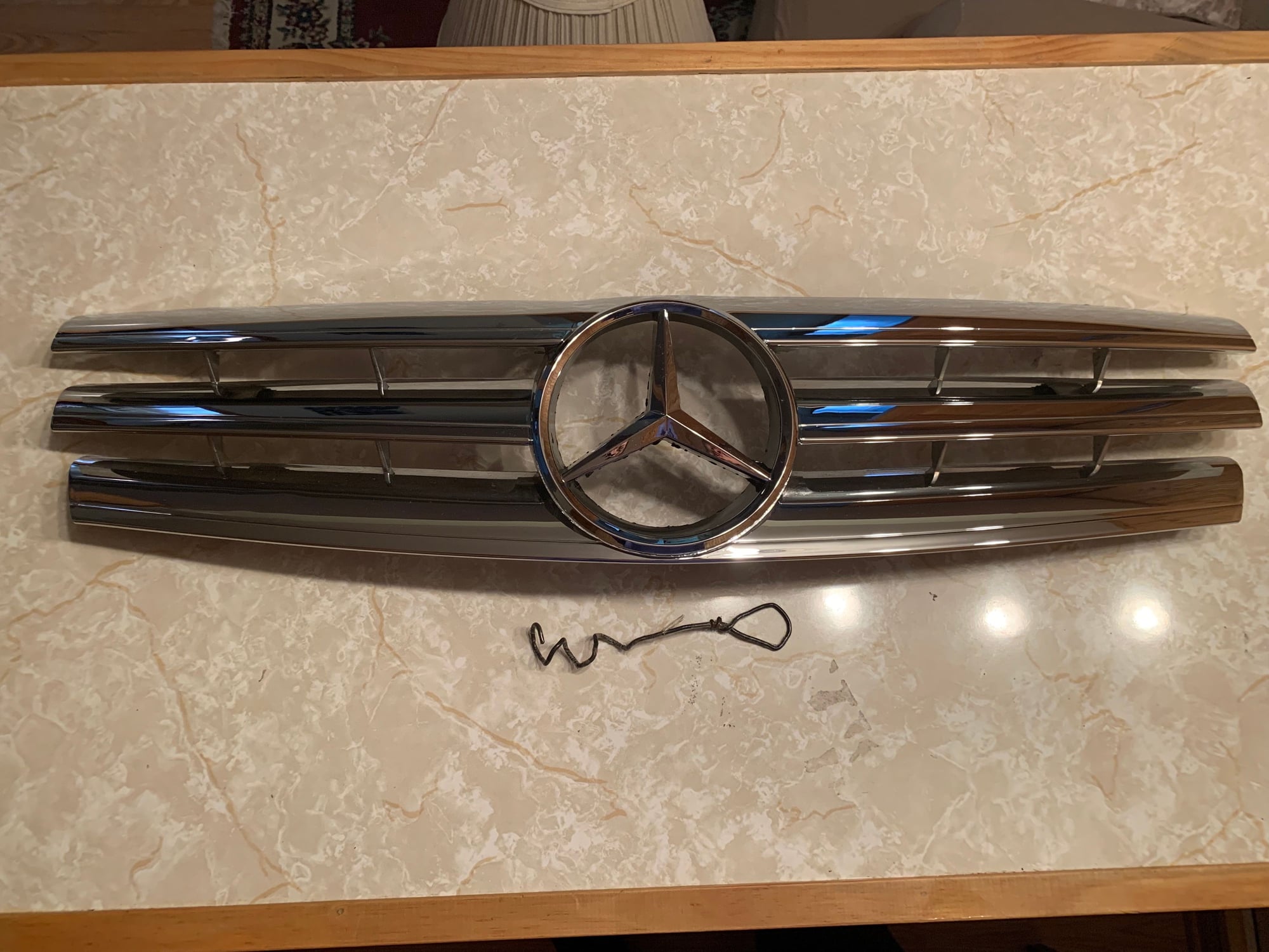Exterior Body Parts - 1990-2002 Chrome CL-Style Grill for Mercedes SL-Class R129 SL320 SL500 - Used - 1990 to 2002 Mercedes-Benz 500SL - Hickory Hills, IL 60457, United States