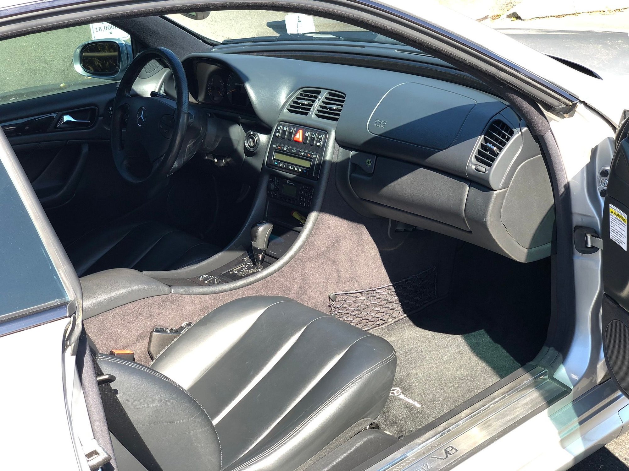 2001 Mercedes-Benz CLK55 AMG - 2001 CLK55 AMG 75k miles - Used - VIN wdblj74g71f168273 - 8 cyl - 2WD - Automatic - Coupe - Silver - Seattle, WA 98116, United States