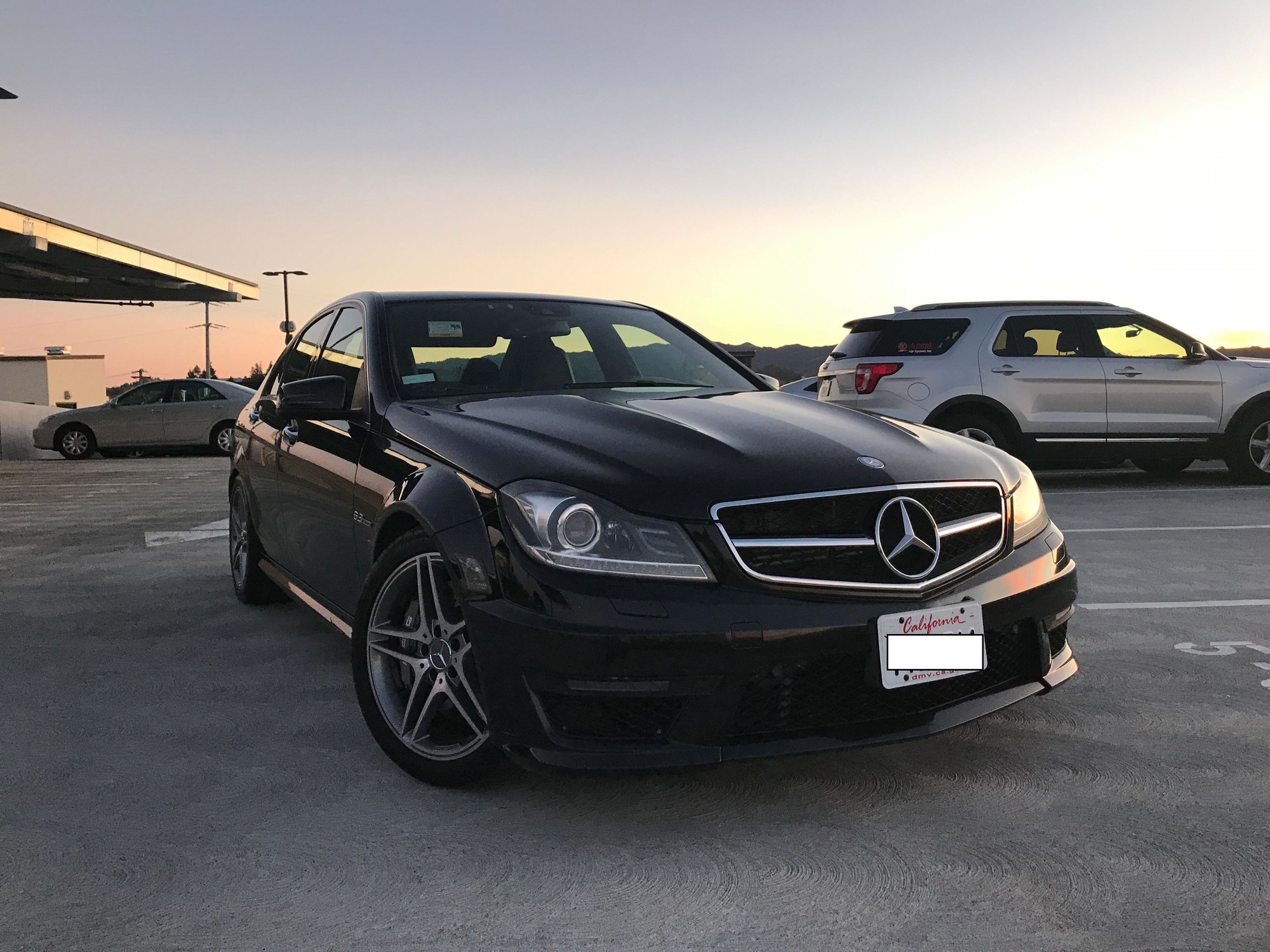 2013 Mercedes-Benz C63 AMG - 2013 C63 AMG - Used - VIN WDDGF7HB8DA880835 - 53,755 Miles - 8 cyl - 2WD - Automatic - Sedan - Black - Walnut Creek, CA 94596, United States