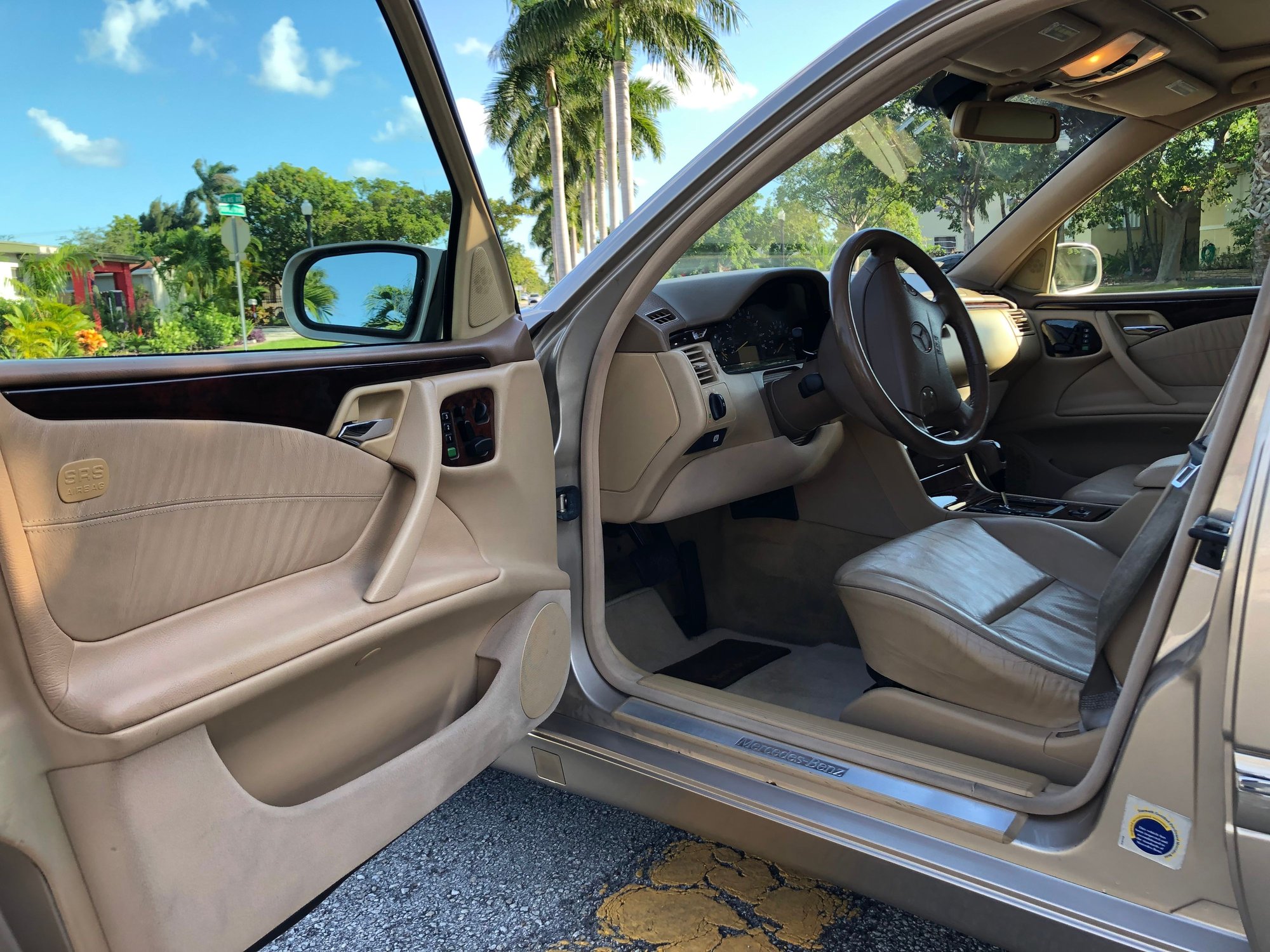 2001 Mercedes-Benz E320 - For sale: 2001 Mercedes E320 station wagon 47k miles - Used - VIN WDBJH65J81B257851 - 47,000 Miles - 6 cyl - 2WD - Automatic - Wagon - Beige - Miami Beach, FL 33141, United States