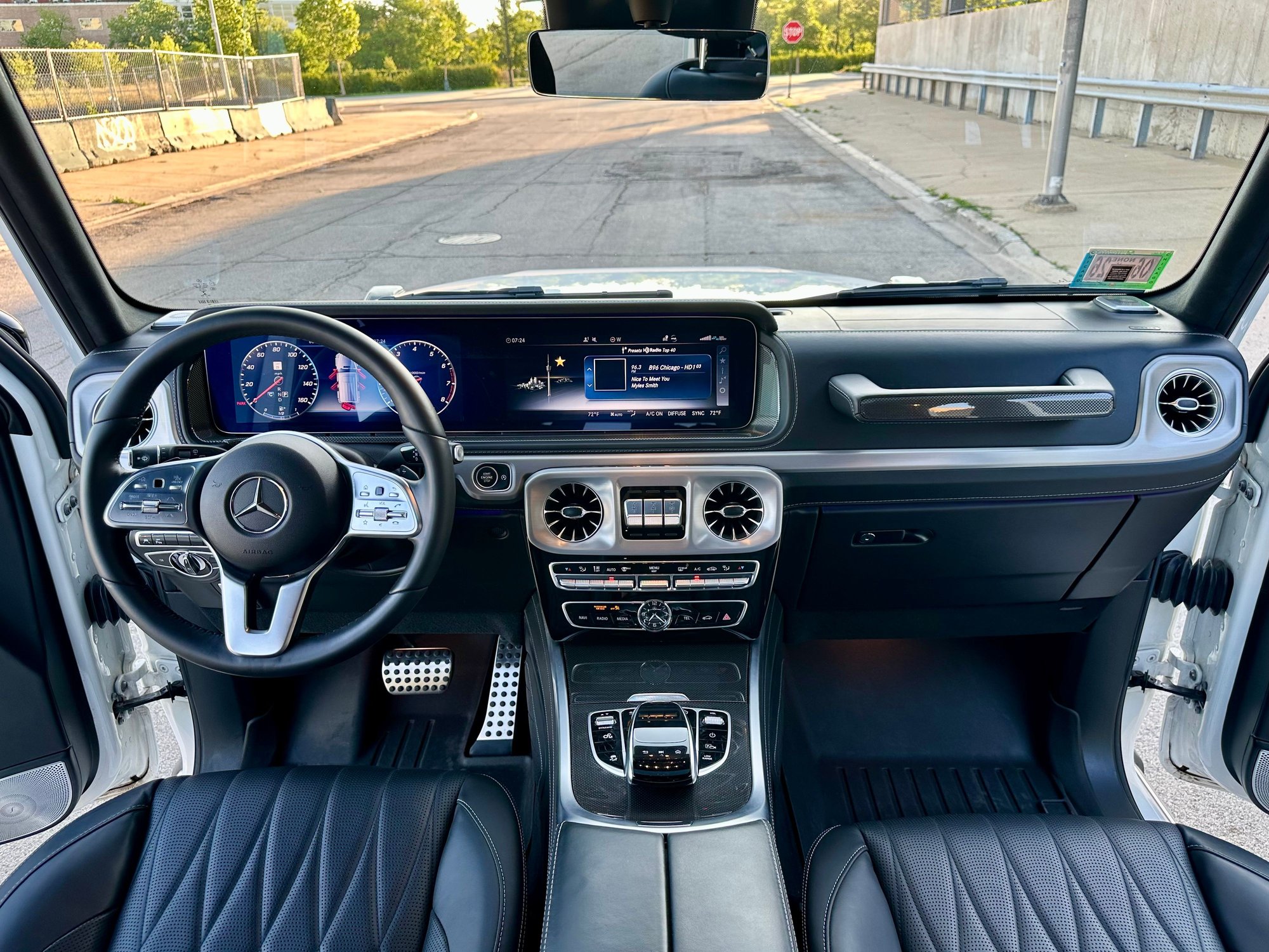 2020 Mercedes-Benz G550 - 2020 G550 - Used - VIN W1NYC6BJ4LX344664 - 23,810 Miles - 8 cyl - 4WD - Automatic - SUV - White - Chicago, IL 60607, United States