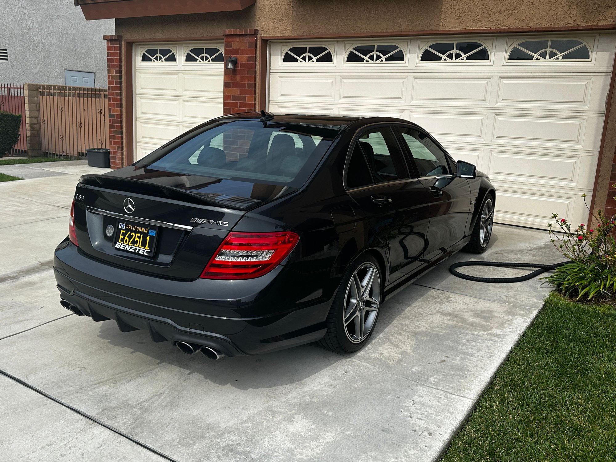 2012 Mercedes-Benz C63 AMG - 2012 C63 with 39,500 miles - Used - VIN WDDGF7HB8CA616089 - 39,500 Miles - 8 cyl - 2WD - Automatic - Sedan - Black - Cerritos, CA 90703, United States
