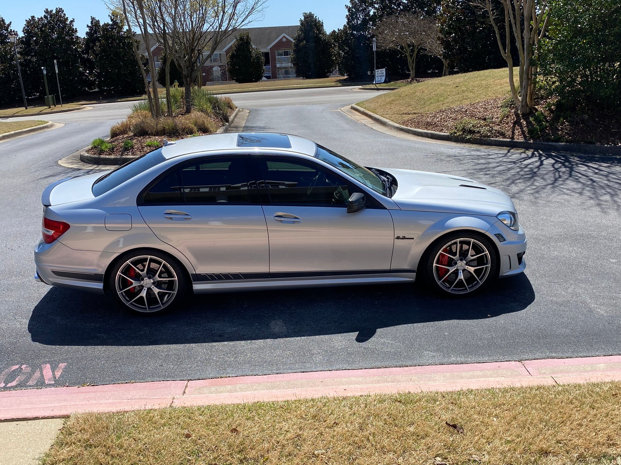 2014 Mercedes-Benz C63 AMG - 2014 Mercedes-Benz C63 507 Edition AMG (Weistec Supercharged—Stage 2) - Used - VIN WDDGF7HB5EG160150 - 34,500 Miles - 8 cyl - 2WD - Automatic - Sedan - Silver - Madison, AL 35758, United States