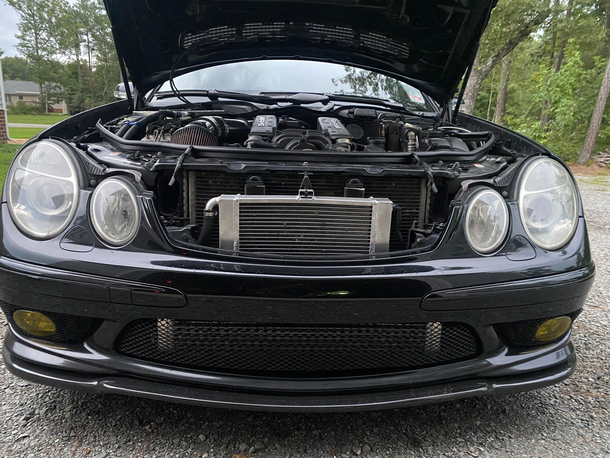 2003 Mercedes-Benz E55 AMG - 20003 Mercedes Benz E 55 - 76mm pulley, Primary & Secondary Exchangers,Chrome delete - Used - VIN WDBUF76J53A341321 - 163,000 Miles - Aylett, VA 23009, United States