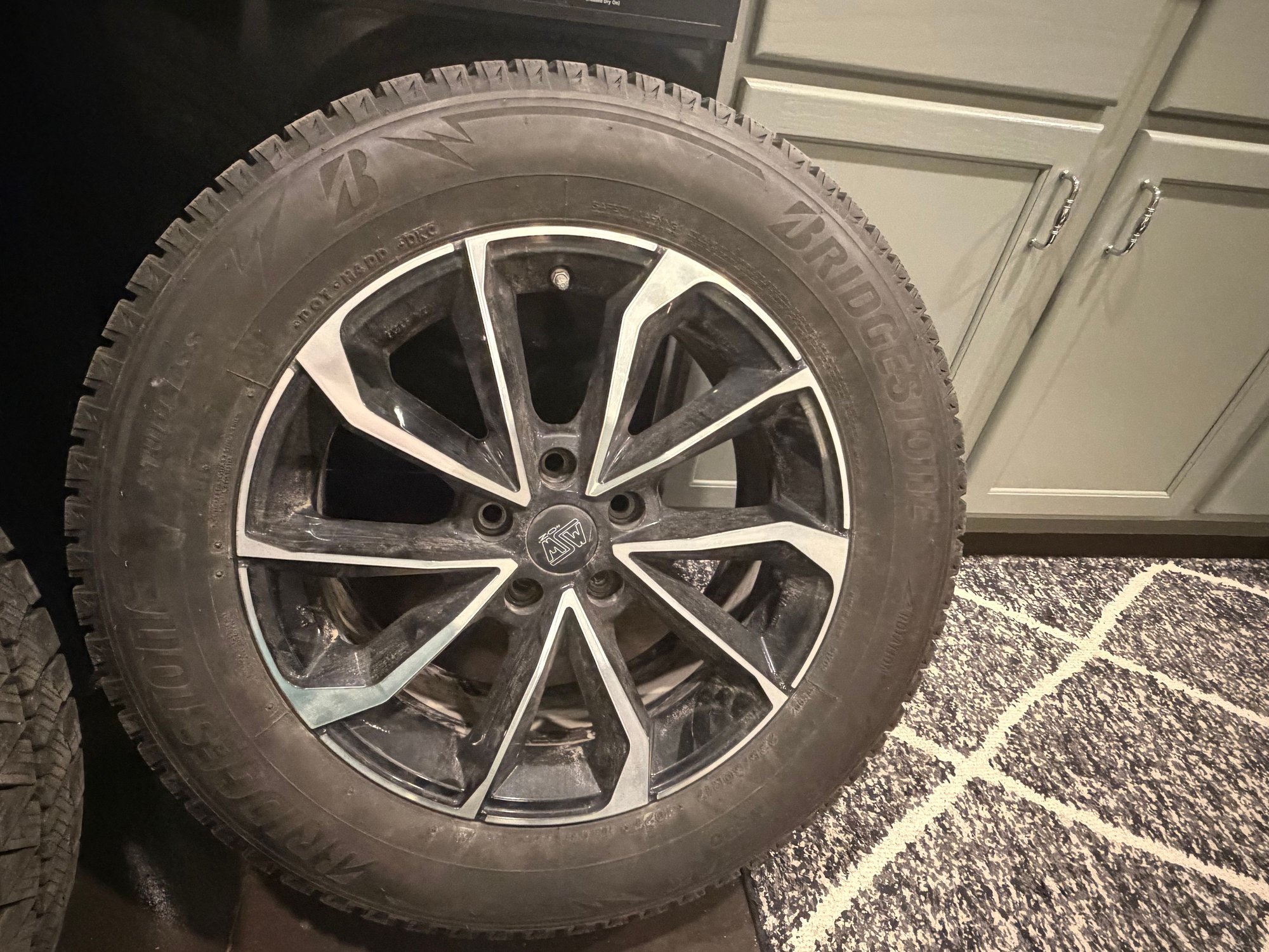 Wheels and Tires/Axles - 17 inch Snow tires Bridgestone Blizzak WS90 with MSW Wheels GLB X 4. - Used - 2020 to 2027 Mercedes-Benz GLB-Class - 0  All Models - Minneapolis, MN 55450, United States