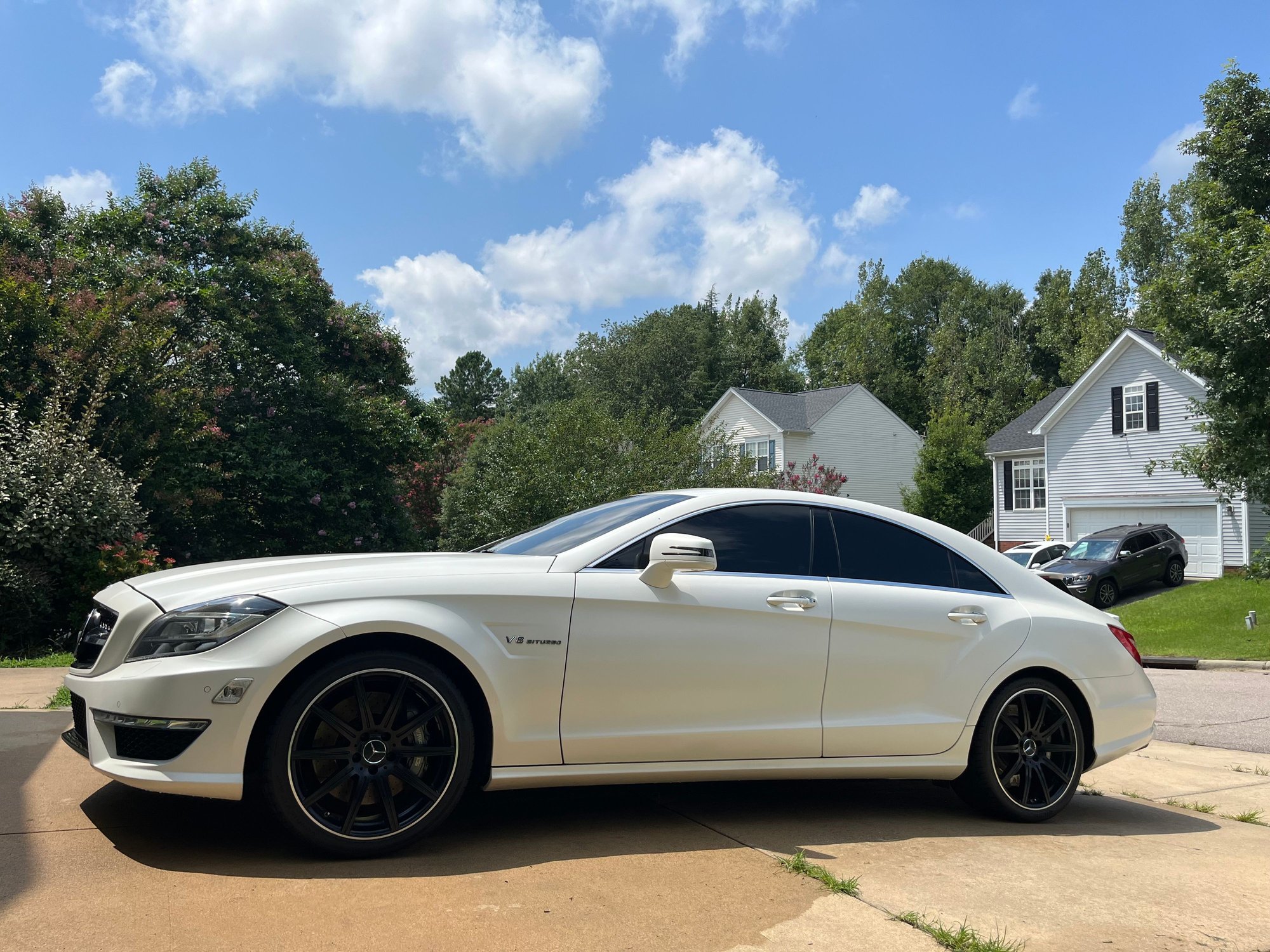 2012 Mercedes-Benz CLS63 AMG - 2012 Mercedes CLS63 in Magno Cashmere white with updated timing chain - Used - VIN WDDLJ7EB0CA048471 - 85,000 Miles - 8 cyl - Raleigh, NC 27614, United States