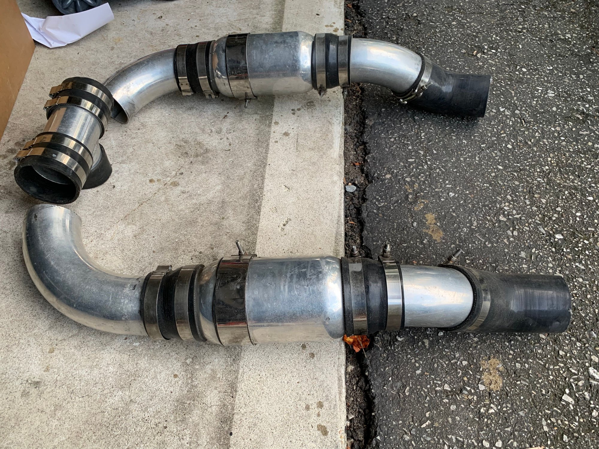 Engine - Intake/Fuel - VRP 3.5" Aluminum Air Intake with custom T pipe - Used - Catonsville, MD 21784, United States