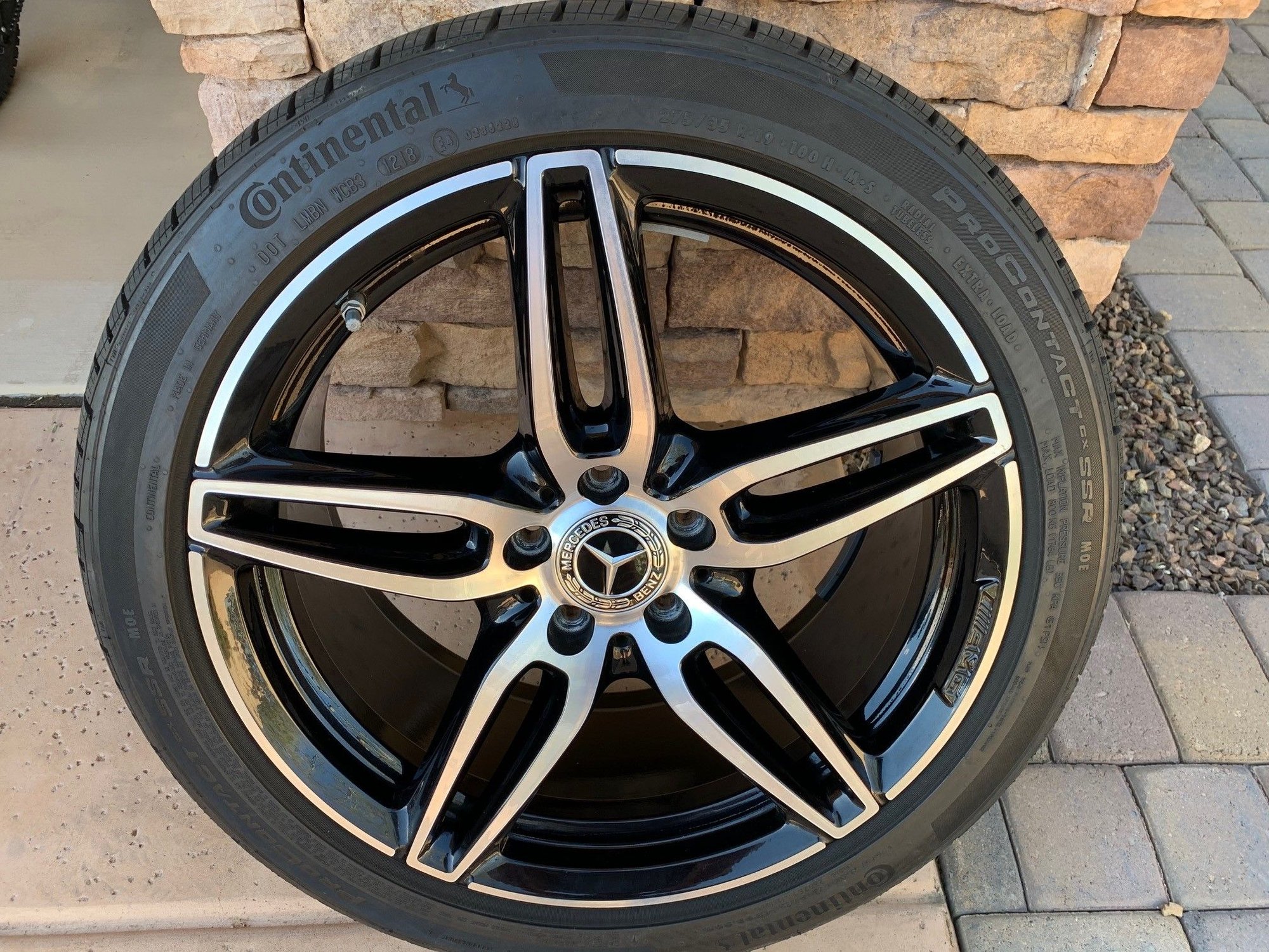 Wheels and Tires/Axles - Mercedes 19" Wheels & Tires OEM Takeoffs Staggered w/TPMS - Used - 2014 to 2020 Mercedes-Benz E53 AMG - 2014 to 2020 Mercedes-Benz E350 - Scottsdale, AZ 85255, United States
