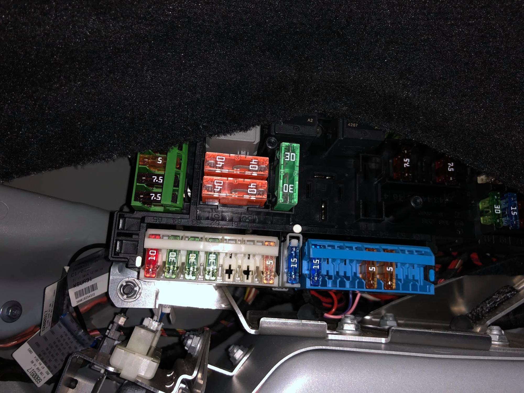 Fuse Box Access in the trunk of a GTS - MBWorld.org Forums