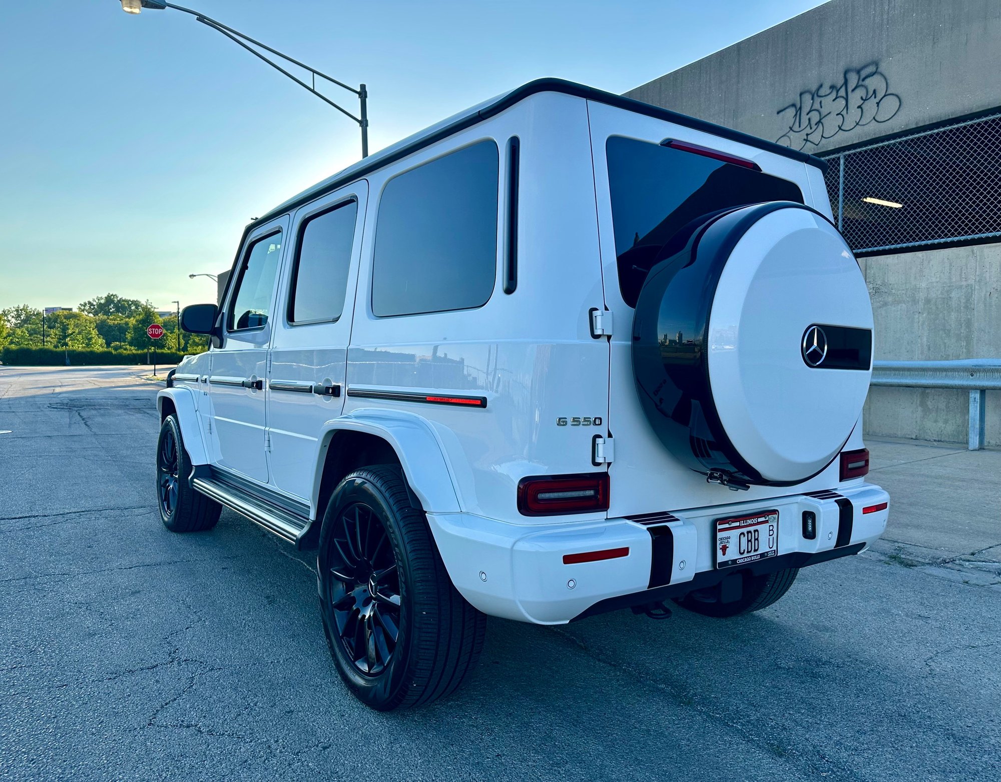 2020 Mercedes-Benz G550 - 2020 G550 - Used - VIN W1NYC6BJ4LX344664 - 23,810 Miles - 8 cyl - 4WD - Automatic - SUV - White - Chicago, IL 60607, United States