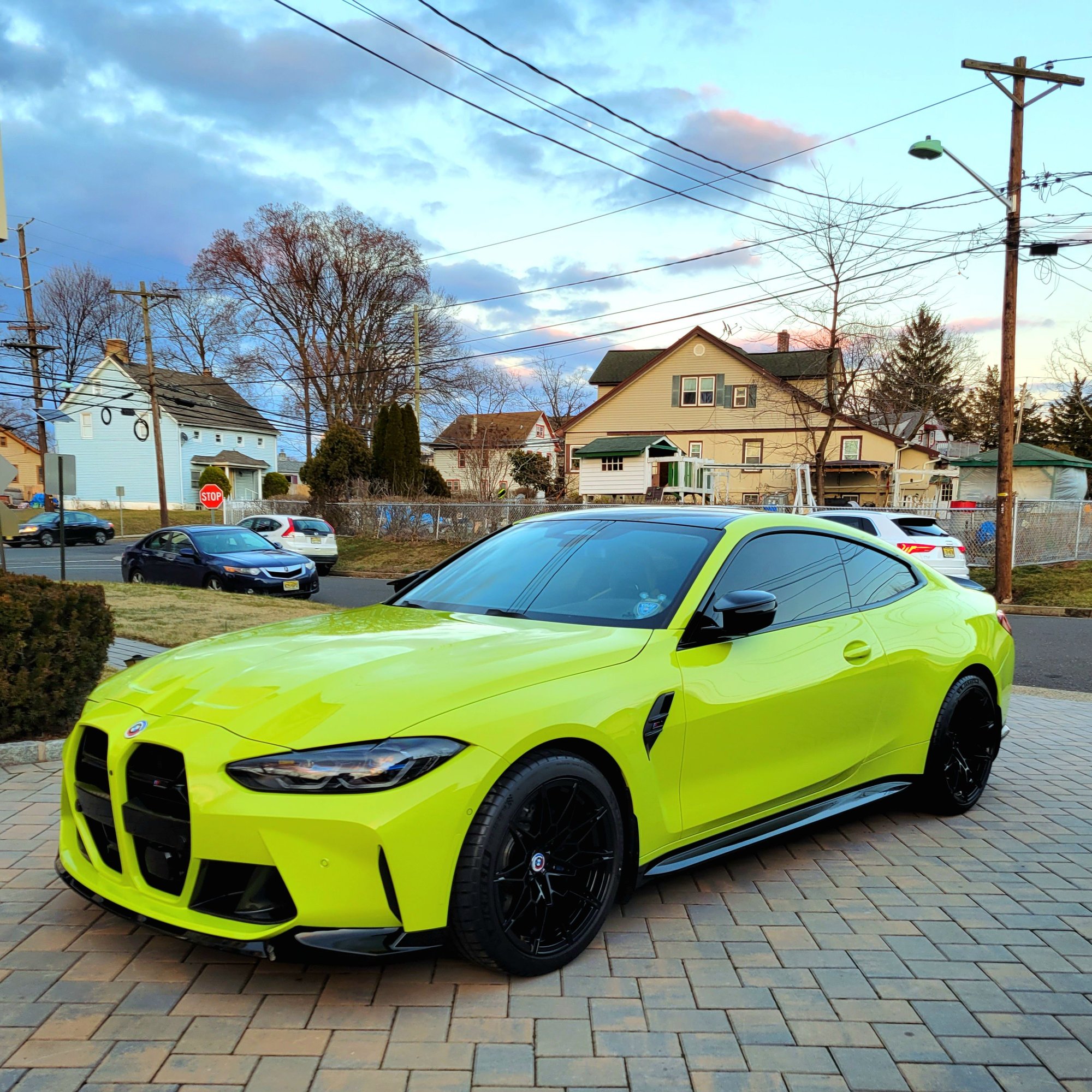 2023 BMW 4-Series - FS: 2023 BMW G82 M4 Competition xDrive (CSL, Carbon extras + ceramic coated) - Used - VIN WBS43AZ05PCM27869 - 6,982 Miles - 6 cyl - AWD - Automatic - Coupe - Yellow - Warren, NJ 07059, United States
