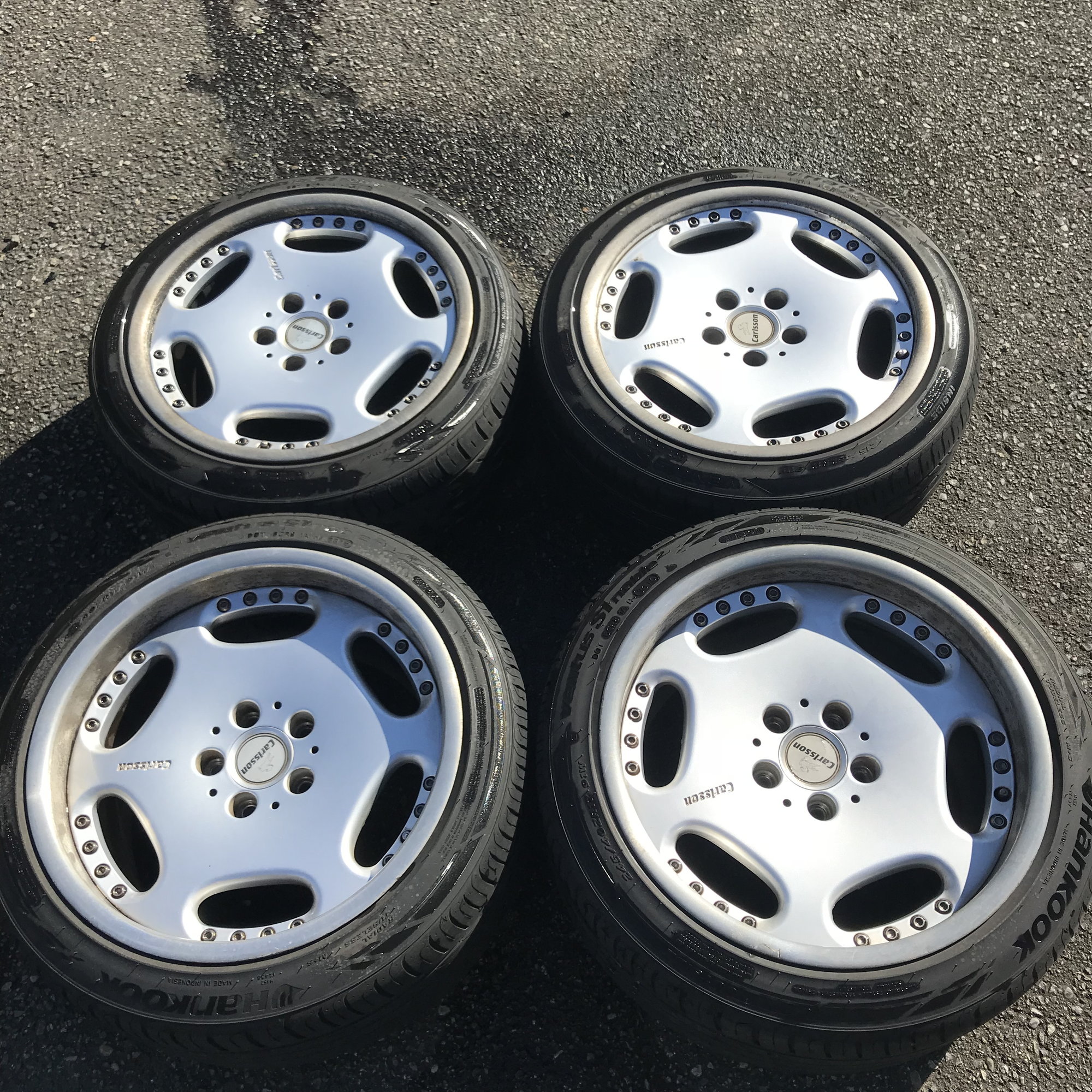 Wheels and Tires/Axles - 17" Carlsson 2/6 Wheels - Used - 1994 to 2000 Mercedes-Benz C280 - 1990 to 2002 Mercedes-Benz 500SL - Seattle, WA 98106, United States