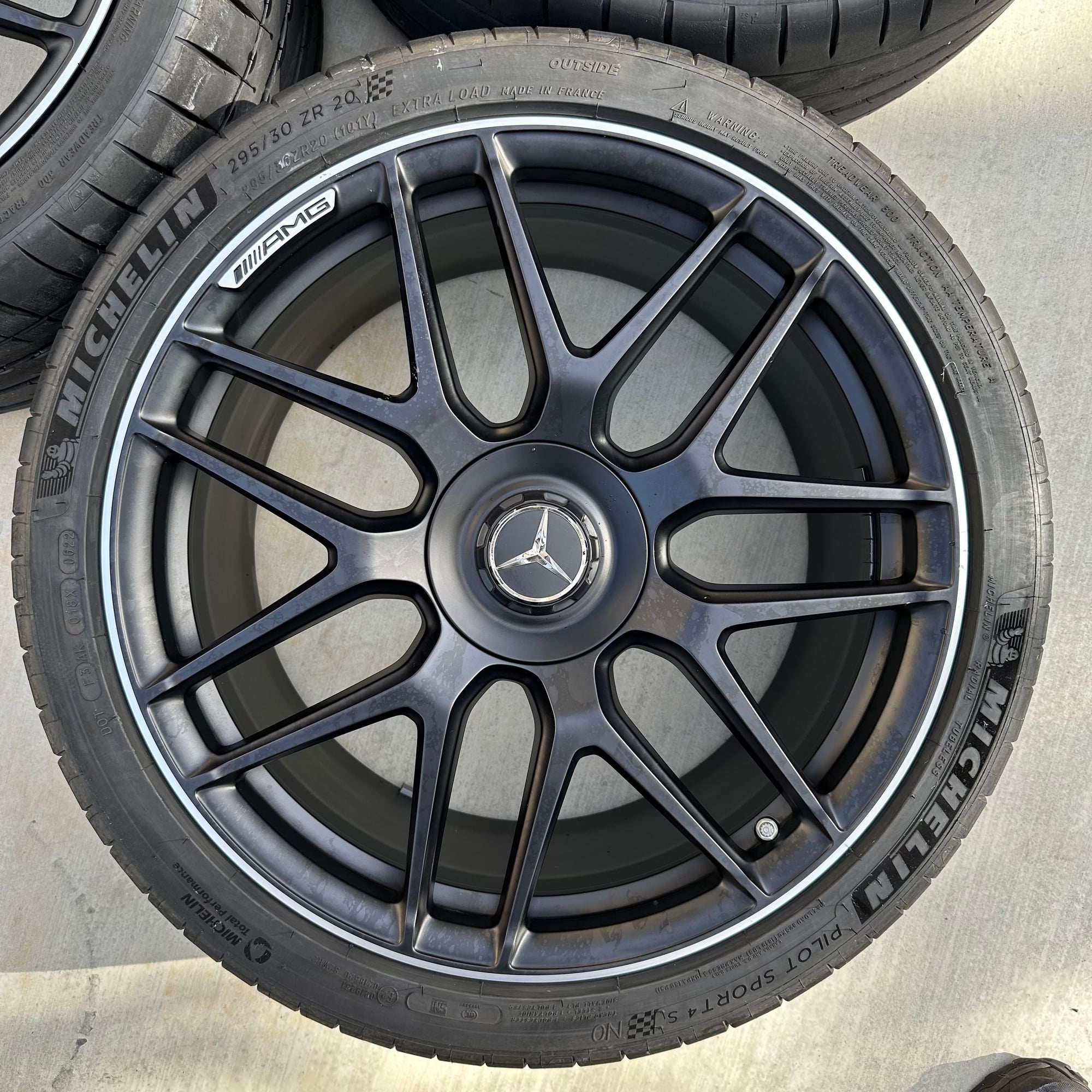 Wheels and Tires/Axles - 20" AMG forged cross-spoke wheels off W213 E63 - Used - 2018 to 2023 Mercedes-Benz E63 AMG - Mountain View, CA 94041, United States
