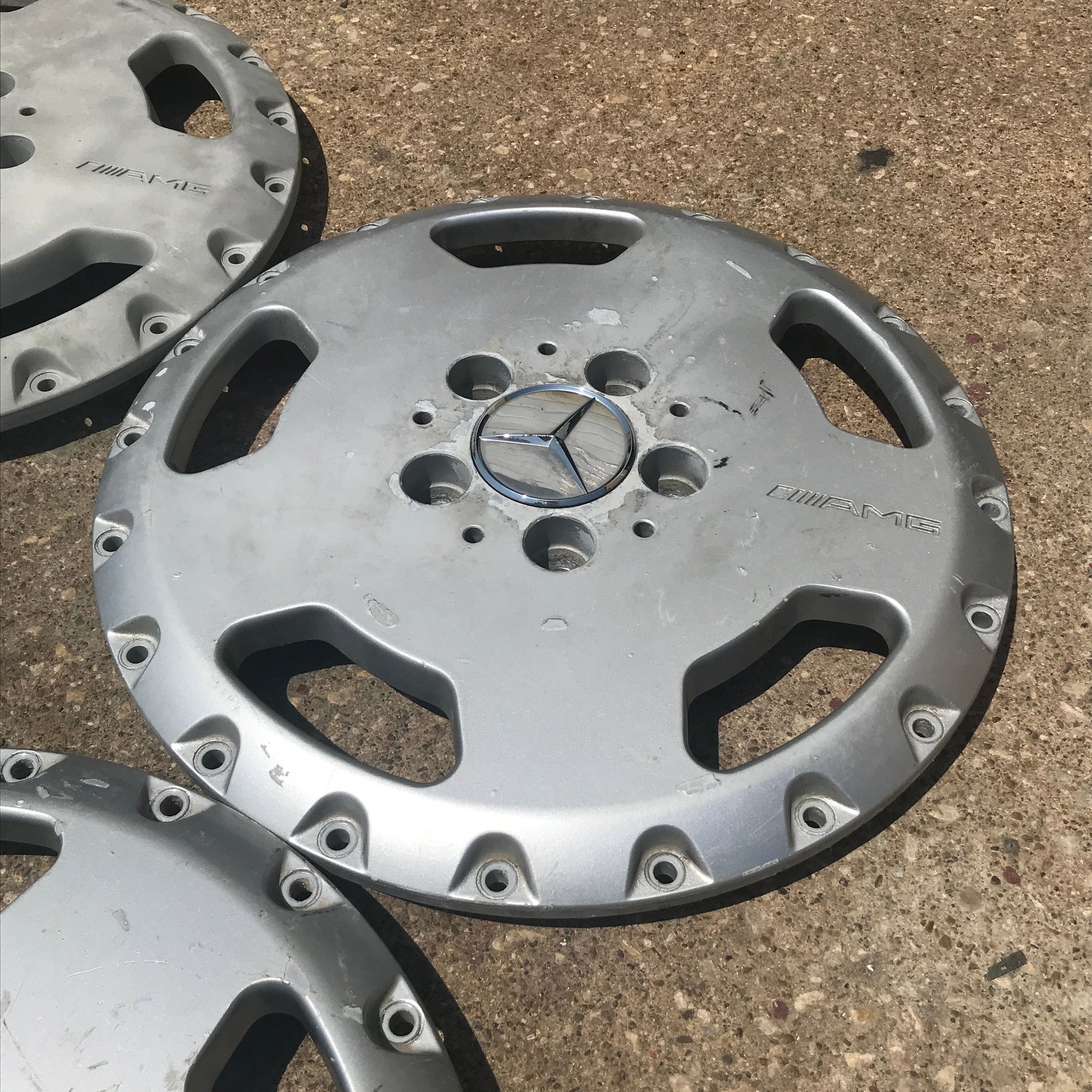 Wheels and Tires/Axles - AMG Aero 2 centers/faces - Used - 0  All Models - Dallas, TX 75229, United States