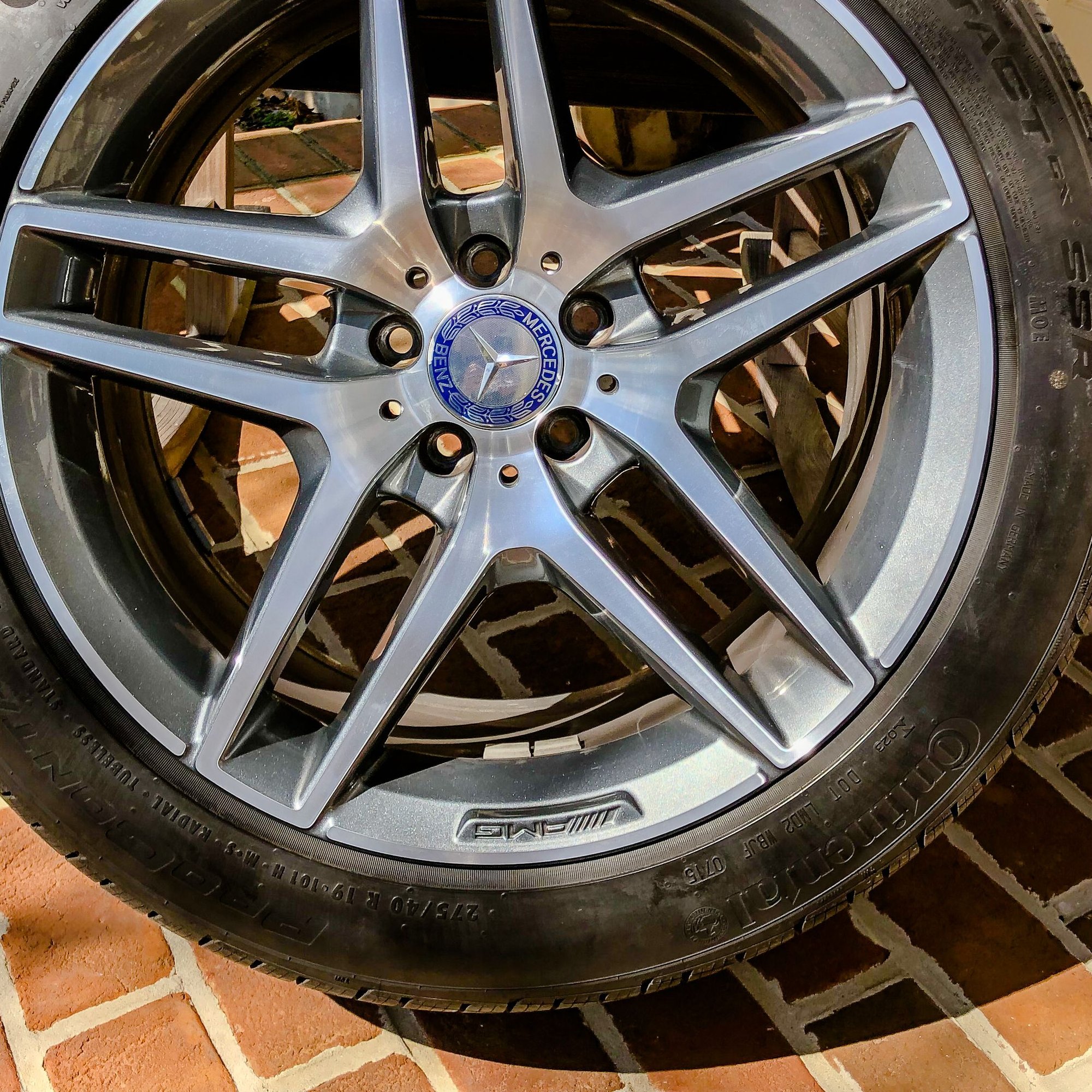 Wheels and Tires/Axles - Mercedes OEM AMG 19" w/ Conti SSR all-season - set of four - stock staggered fitment - Used - 2015 Mercedes-Benz S550 - Annapolis, MD 21401, United States