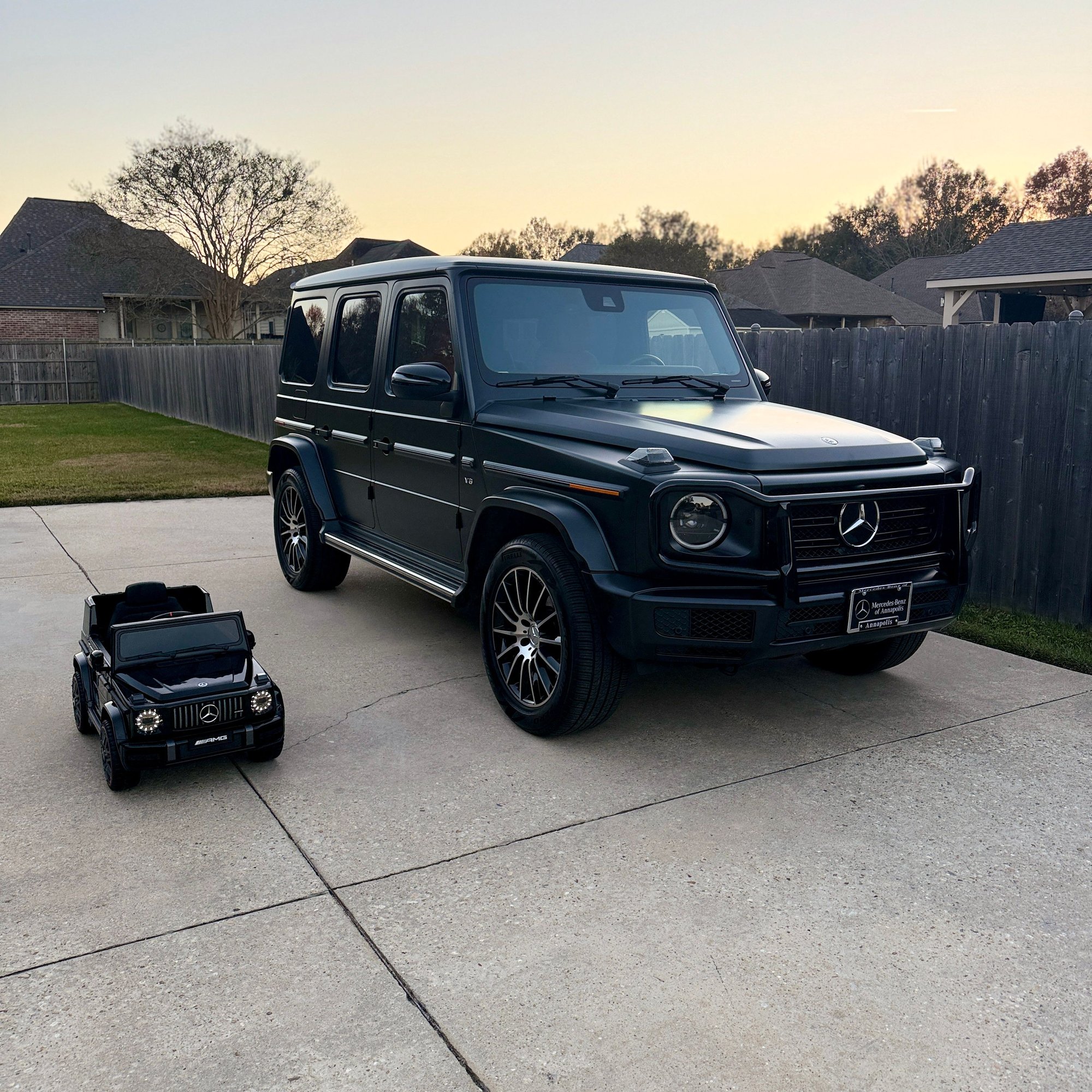 Baby gets a g as well.