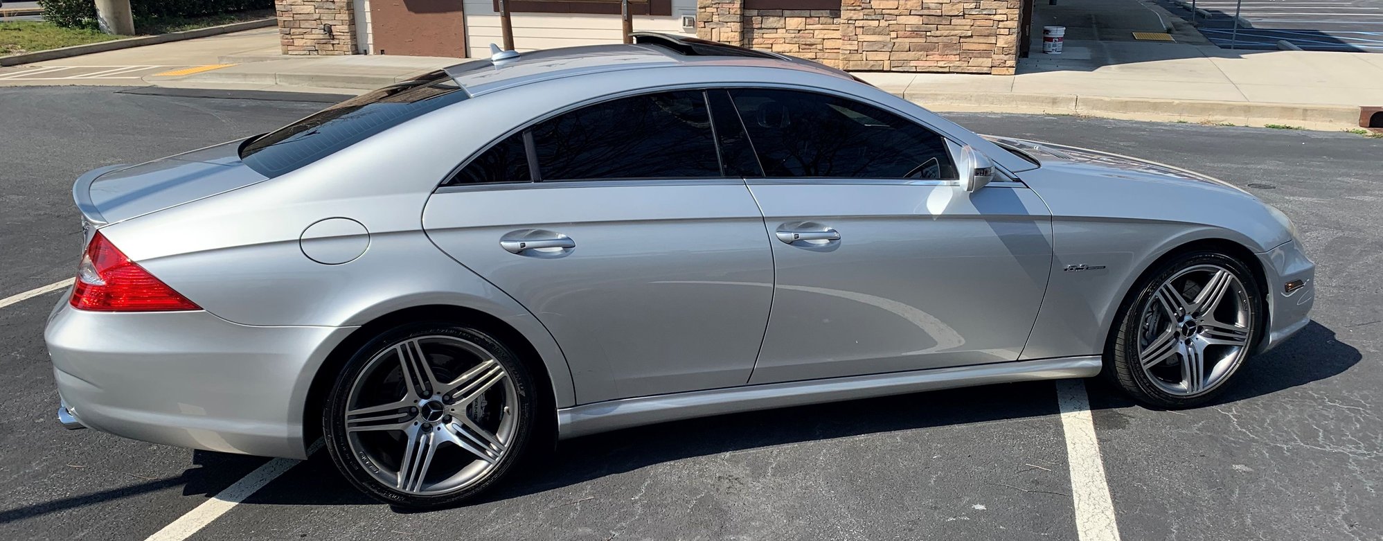 2009 Mercedes-Benz CLS63 AMG - 2009 CLS 63 AMG for Sale with Clean Carfax - Used - VIN WDDDJ77X29A147153 - 130,000 Miles - 8 cyl - 2WD - Automatic - Coupe - Silver - Alpharetta, GA 30009, United States
