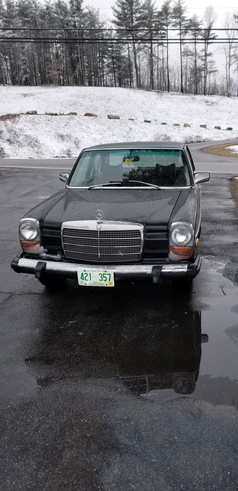 1975 Mercedes-Benz 240D - 1975 240D nice condition in storage 15 years - Used - VIN WDB11511710076563 - 93,000 Miles - 4 cyl - 2WD - Manual - Sedan - Black - Auburn, NH 03032, United States