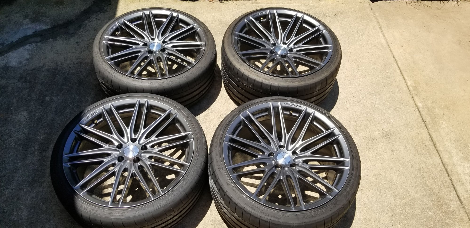 Wheels and Tires/Axles - 20 inch Vossen VFS-4 Hybrid Forged Wheels + Michelin PPS tires ($1,800) - Used - All Years Mercedes-Benz All Models - Suwanee, GA 30024, United States