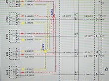 PARKTRONIC wiring schematic from WIS