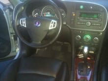 Saab cockpit. Great car
