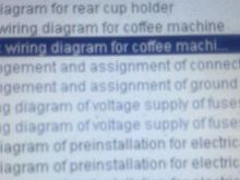 Did the W222 actually have a coffee maker option (from the WIS electrical schematic section)