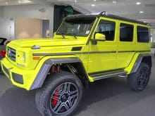 The first Mercedes Benz G500 AMG 4x4² was delivered at Euro Motorcars in Bethesda, Maryland weeks ago.