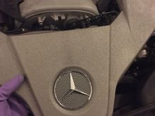 Front panel has two clips near the oil filter, two clips by the lids on each side,,,,lift up and it pops...6 total clips to remove this panel (easy)