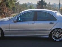 2003 AT THE PARK, JUST BOUGHT IT. MODS: H&R COIL-OVERS, WHEELS, FROM 1ST 1 TO ORDER THESE WHEELS IN SAN FRANCISCO, LORINSER TIRES- 265/30/19 & 235/35/19, PIRELLI SUPERSPORTS, ROOF/REAR SPOILER, CLEAR MARKER DIAMOND LENS WITH STROBES, PLATINUM LEAF PIN STRIPS