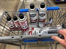 Mid job run to Wally World for additional supplies