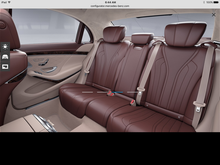 Obviously, this is the way this interior is supposed to look.  The brilliant techs in the MBUSA IT Dept. score again.