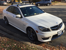 Mounted on the C63
