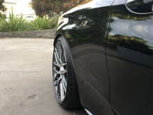 Just picked up my car.... here is a little teaser. 

Let's say the fitment is on point ;)