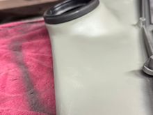 In primer so you can really see the difference compared to the oem box. 