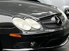 In 2020, original grille cracked in several places, replaced with this aftermarket black grille from eBay