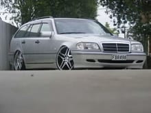 My Old C Class Wagon on 20inch Dub Wheels