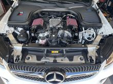 Not super happy with where the JB4 is mounted. It's under the rain tray on the drivers side and I hate how the wiring isn't long enough to route cleanly. I may take it all apart and try to re-route everything from the passenger side. I don't plan to cut up the factory engine cover. There's no good way to install it after the fact, not that I can find anyway. Open to suggestions. 