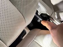 Second screw is here. Once the seat bottom is detached you can see it and remove it. 