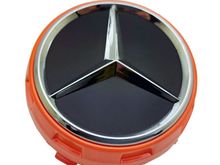 orange hub cap