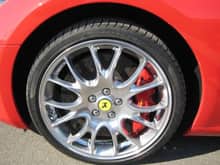 2009 Ferrari 599 GTB with 20&quot; custom polished Ferrari wheels and carbon ceramic brakes