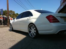 2007 s550 convertion to 2011 s63