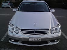My Mercedes c55 AMG