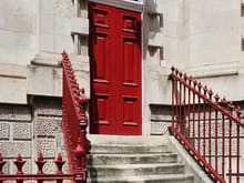 Touring the UK: London doorway 