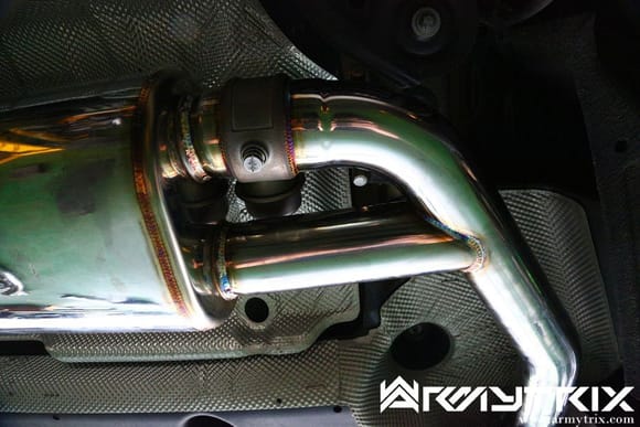 Armytrix valvetronic muffler