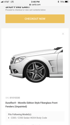 Wanted to put the c63 duraflex hood and these fenders on my 2014 c300. Was wondering if anybody has put these on and if they had any issues with the fiberglass.