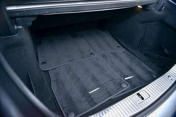 for unkown reason they were in the trunk and never used^