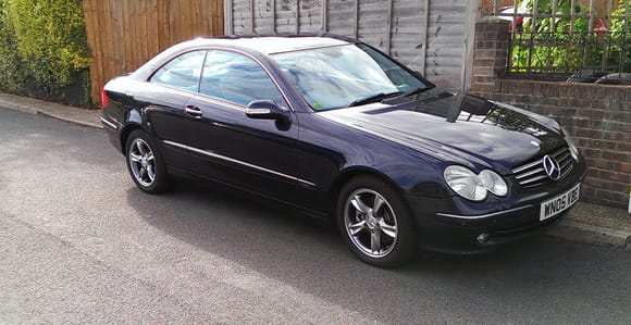 My older CLK with 16" 