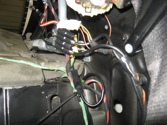 Antenna connection - driver's side rear