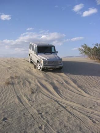 2002 G500 in Death Valley, Nevada